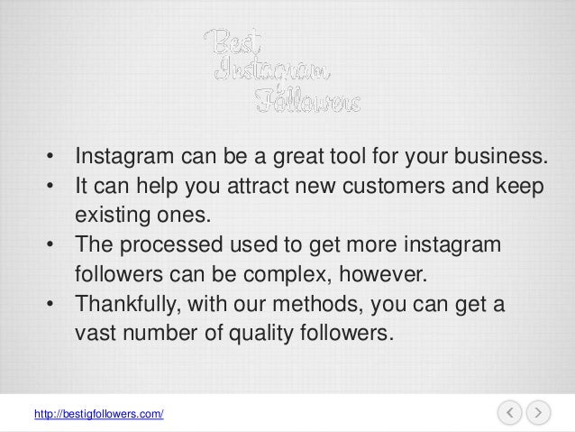 Instagram followers alphabetically